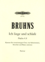 Ich liege und schlafe f�r gem Chor und Orchester Partitur