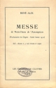 Messe De Notre-Dame De L'Assomption Choir and Organ Chorpartitur