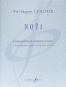 No�s pour saxophone soprano et piano