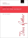 Rutter, John, Joy to the world! SATB & piano/organ & brass/orchestra Set of parts - orchestral
