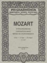 Messe C-Dur KV317 f�r Soli, Chor und Orchester Studienpartitur (la)