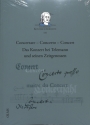Concertare - Concerto - Concert Das Konzert bei Telemann und seinen Zeitgenossen