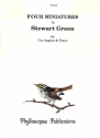 Stewart Green Four Miniatures for Cor Anglais and Piano Cor Anglais & Piano