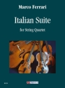 Italian Suite for string quartet score and parts