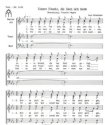 H�gele, Friedrich, Unsere Fesseln, die l�sen sich SATB