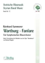 Wartburg-Fanfare  f�r Blasorchester   Partitur und Stimmen