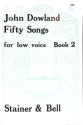 50 Songs vol.2 (Nos.26-50) for low voice and piano