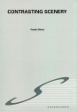 Contrasting Scenery for concert band/harmonie score and parts