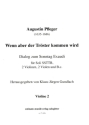 Wenn aber der Tr�ster kommen wird f�r 5 Singstimmen (SSTTB), 2 Violinen, 2 Violen und Bc Violine 2