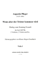 Wenn aber der Tr�ster kommen wird f�r 5 Singstimmen (SSTTB), 2 Violinen, 2 Violen und Bc Viola 1