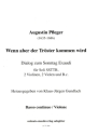 Wenn aber der Tr�ster kommen wird f�r 5 Singstimmen (SSTTB), 2 Violinen, 2 Violen und Bc Bc / Violone