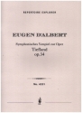Symphonisches Vorspiel zur Oper Tiefland op.34 f�r Orchester Partitur