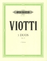 Duos op.29 f�r 2 Violinen Stimmen