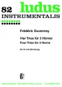 Vier Trios f�r 3 H�rner Ludus instrumentalis 82