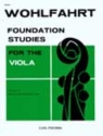 FOUNDATION STUDIES VOL.1 30 STUDIES IN 1ST POSITION FOR VIOLA