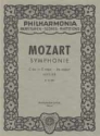 SINFONIE C-DUR KV551 FUER ORCHESTER STUDIENPARTITUR