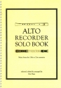 Alto Recorder Solo Book for alto recorder