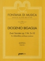 Sonate B-Dur op.1,3 und Sonate B-Dur op.1,10 f�r Altblockfl�te und Bc