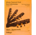 VOLKSLIEDSAETZE FUER VIER GITARREN BAYER, ELISABETH, ED    PARTITUR