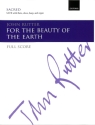 For the beauty of the earth SA/SATB/TTBB and 4 Piece Ensemble Set