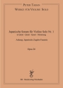 Japanische Sonate f�r Violine Solo Nr.1 op.26 f�r Violine