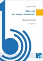 Nimrod f�r 4 Klarinetten Partitur und Stimmen