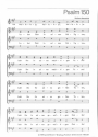 Menschick: Psalm 150 f�r gem Chor Chorpartitur