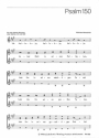 Psalm 150  f�r drei gleiche Stimmen oder SAB Partitur