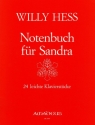 Notenbuch f�r Sandra op.109 24 leichte Klavierst�cke