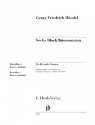 6 Blockfl�tensonaten f�r Blockfl�te und Bc Spielpartitur (Bc nicht ausgesetzt)