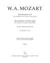 Divertimento in B-Dur KV287 (271b, 271 H) f�r 2 H�rner, 2 Violinen, Viola und Bass Violine 1