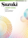Suzuki Trumpet School vol.1 for trumpet piano accompanimet, International Edition