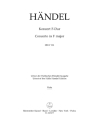 Konzert F-Dur HWV331 f�r Orchester Viola