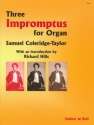 3 impromptus op.78 for organ