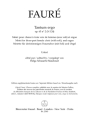 Tantum ergo op. 65/2 N 124 f�r dreistimmigen Frauenchor (mit Soli) und Orgel Chorpartitur