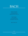 6 Suiten f�r Violoncello solo BWV1007-1012 f�r Viola solo