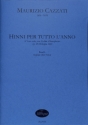 Hinni per tutto l'anno  op.29 vol.1 f�r Sopran oder Tenor, 2 Violinen (ad lib.) und Bc Spielpartitur