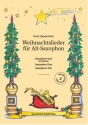 Weihnachtslieder (+Online Audio) f�r 2-4 Altsaxophone (z. T. mit Klavier) (+Text) Spielpartitur
