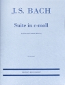 Suite c-Moll BWV997 f�r Fl�te und Bc