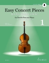 Leichte Konzertst�cke (+Online Audio) f�r Kontrabass und Klavier (dt/en)
