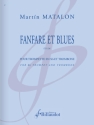 Fanfare et Blues pour trompette et trombone partition