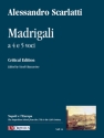 Madrigali a 4 e 5 voci Vocal Score (critical Edition)