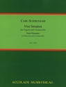 4 Sonaten f�r Fagott und Violoncello Partitur und Stimmen