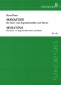 Sonatine op.36,3 f�r Tenorblockfl�te (Sopranblockfl�te) und Klavier