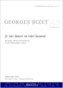 Bizet, Georges, Carmen - Je vais danser en votre honneur (no. 16) Mezzosopran, Tenor und Orchester Klavierauszug