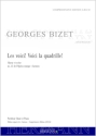 Bizet, Georges, Carmen - Les voici! Voici la quadrille! (no. 25) A-1: [Sopran], ABC: [2 Sopr:], Mezzosopran, 5 Baritone, Chor, Kinderch Klavierauszug