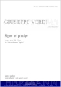 Verdi, Giuseppe Fortunino Francesco, Rigoletto - Signor n� principe (n Sopran, Tenor und Orchester Klavierauszug