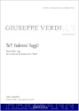 Verdi, Giuseppe, Otello - Tu?! Indietro! fuggi! (atto secondo) Tenor, Bariton und Orchester Klavierauszug