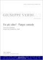 Verdi, Giuseppe, Otello - Era pi� calmo? - Piangea cantando (atto quar Sopran, Mezzo-Sopran und Orchester Klavierauszug