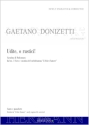 Donizetti, Gaetano, L'elisir d'amore - Udite, o rustici! (atto primo) Bariton, Chor und Orchester Klavierauszug